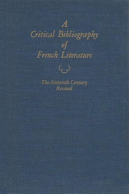 Libro A Critical Bibliography Of French Literature: Volum...