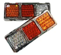 Comprar Stop Led Universal Camión Encava Buseta Plataforma Par 12v