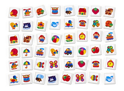 Imagen 3 de 8 de Juego de mesa Memotest Infantil Ruibal H418