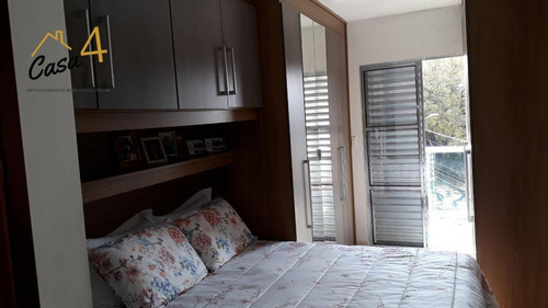 Imagem 30 de 30 de Sobrado Com 2 Dormitórios Sendo 2 Suítes E 2 Vagas Cobertas A Venda Com 100 M² Por R$ 415.000,00 - Vila Carmosina - São Paulo/sp - So0494