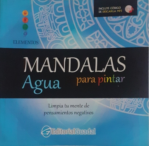 Mandalas Para Pintar,agua Limpia Tu Mente De Pensamientos Ne