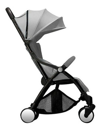 Carriola de paseo Gaon Innovacion Carriola 2022 gris con chasis color negro