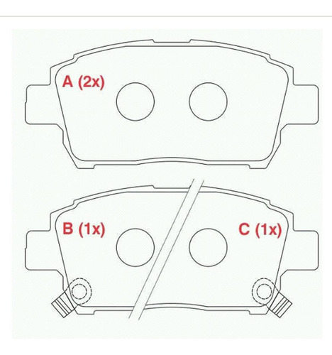 Pastilha Freio Dianteira Lifan 620 10/