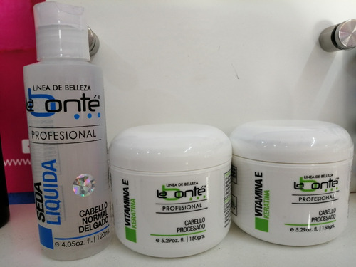 Kit  Vitamina E+seda Restaura Cabello Normal Delgado Labonte