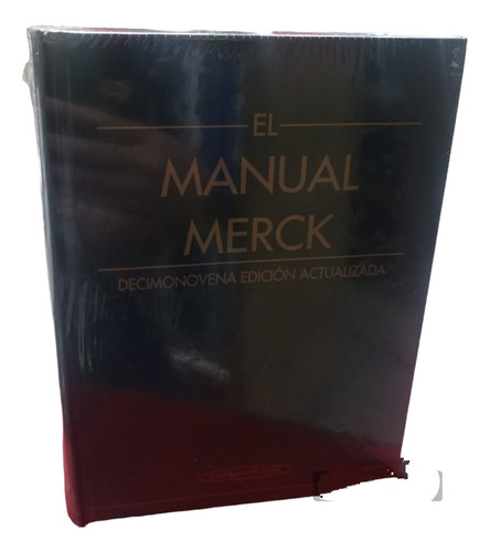 El Manual Merck  19 Edición Editorial Médica Panamericana