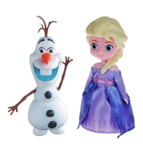 Frozen Bailarina Muñeco Olaf Articulado Soft 25cm Disney