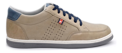 Zapatillas Hombre Urbanas Zurich 304 De Cuero Calzado Casual