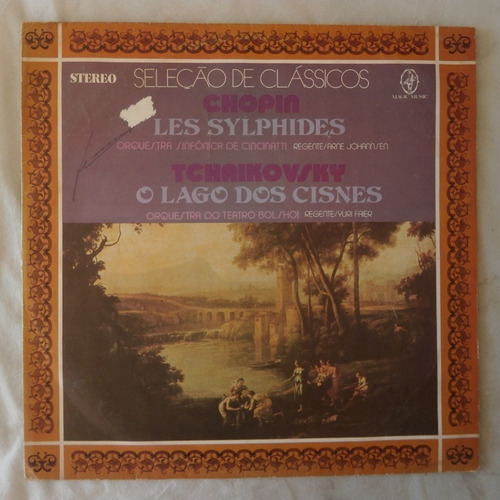 Lp Seleção De Clássicos Chopin E Tchaikovsky 1977 Vinil