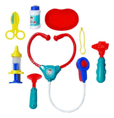 Set Doctor Doctora Kit Medico Juguete Niños Estetoscopio