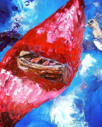 Cuadros De Autor, Origina, 70 X 100, Acrílico Y Óleo !
