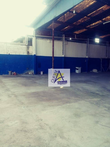 Imagem 7 de 12 de Galpão Para Alugar, 1000 M² Por R$ 9.900,00/mês - Vila Assis Brasil - Mauá/sp - Ga0128