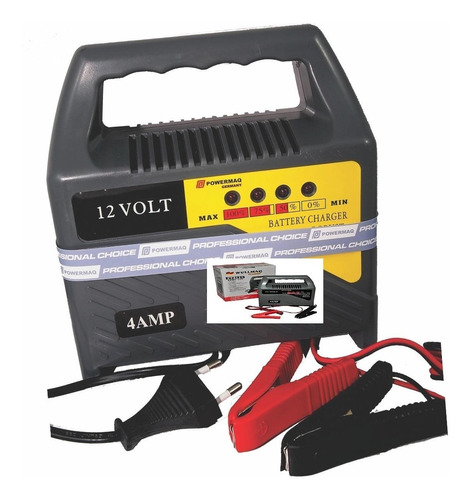 Coche Vehículo Cargador Batería 12v 4amp