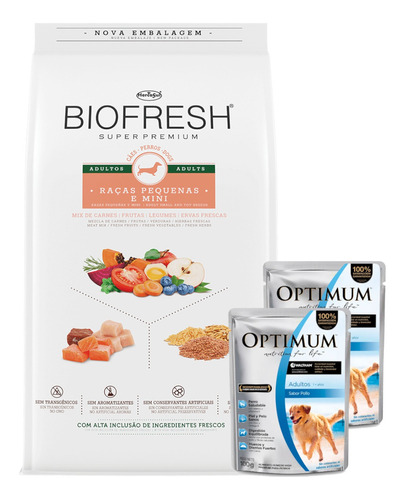 Alimento Perro Biofresh Adulto Raza Pequeña 3 Kg + Promo!