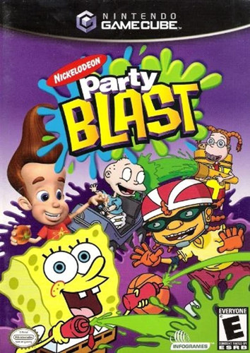 Videojuego Nickelodeon Party Blast Ngc