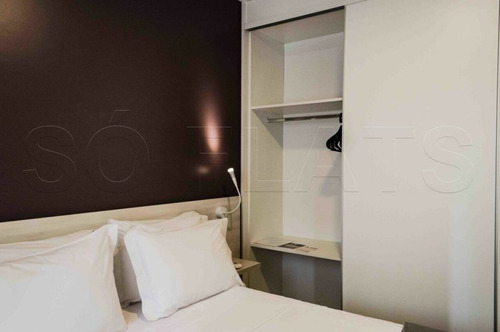 Imagem 9 de 15 de No Jardim Paulista, Maravilhoso Flat Mobiliado E Com Vaga De Garagem! Park Avenue. - Sf34843