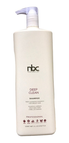 Shampoo Deep Clean 2 Litros Nbc Envío Gratis