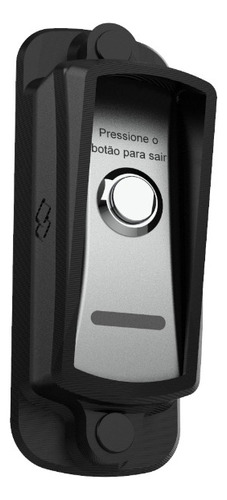 Case Protetor Compativel Com Botoeira Intelbras Bt 3000 In Cor Preto