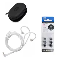 Comprar Kz Cable Con Mic Pin C Plata Zsn Pro + Estuche Kz + Espumas