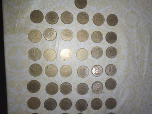 Monedas Argentinas De 25 Centavos. Oferta! Mira!!!