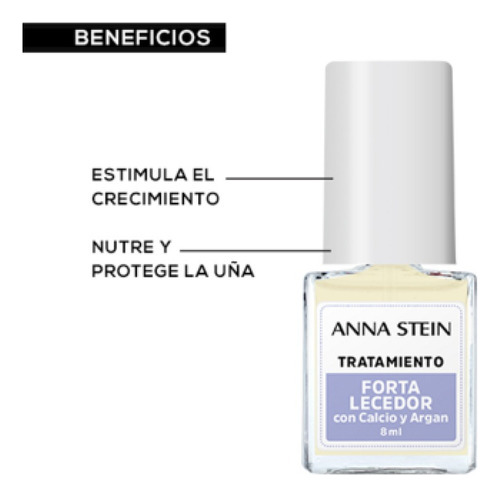 Tratamiento Para Uñas Calcio Color Argan Anna Ste Anna Ste