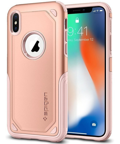 Apple iPhone X Spigen Hybrid Armor Carcasa Protector