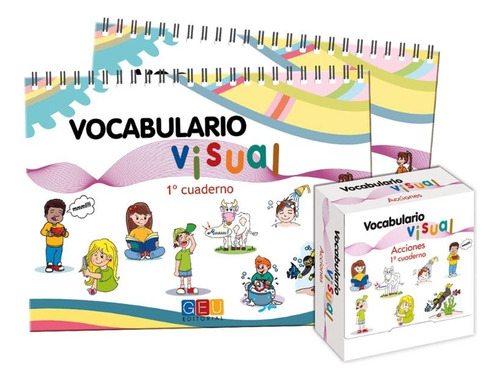 Cuadernos Vocabulario Visual - Acciones