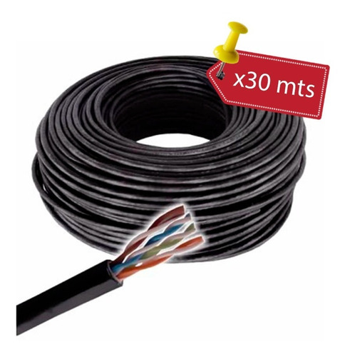 Cable Telefónico Para Portero 2 Pares Para Exterior 