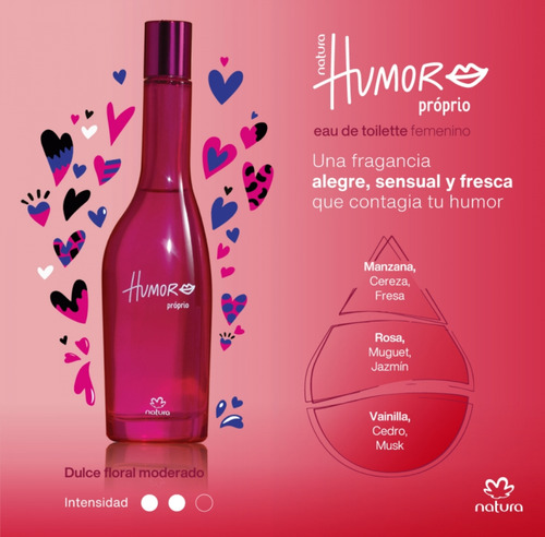 Natura Humor Proprio Eau De Toilette Fem 75ml+crema+estuche