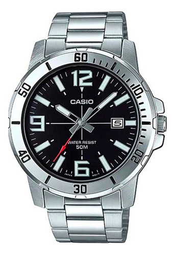 Reloj  Casio Mtpvd01d-1e Análogo Con Fecha  Somos Tienda