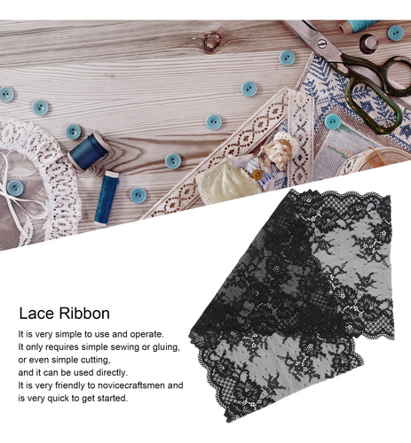 Wide Lace Trim Diy Hand Made High Elastic Underwear Fashion