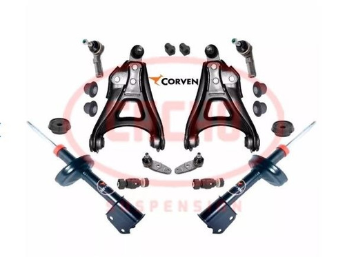 Imagen 1 de 6 de Kit Tren Dela P/ Renault Clio 2 Completo Con Amortiguador