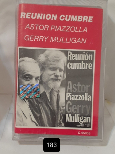 Astor Piazzolla Guerry Milligan Reunion Cumbre    Cassette