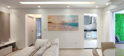 Imagem 8 de 30 de Apartamento Vista Mar E Porteira Fechada Com 2 Dormitórios À Venda, 106 M² Por R$ 1.120.000 - Aviação - Praia Grande/sp - Ap3389