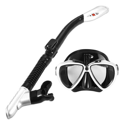 Set De Máscara De Buceo Y Esnórquel, Gafas De Natación Antiv