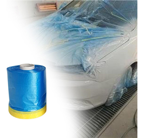 ( Rollo De Película Protectora Para Pintura De 55cmx25m