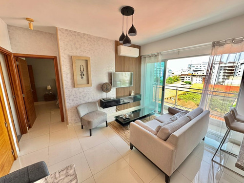 Apartamento De Alquiler Amueblado Piantini