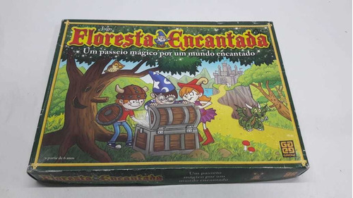 Brinquedo Antigo Jogo Floresta Encantada Da Grow Completo 