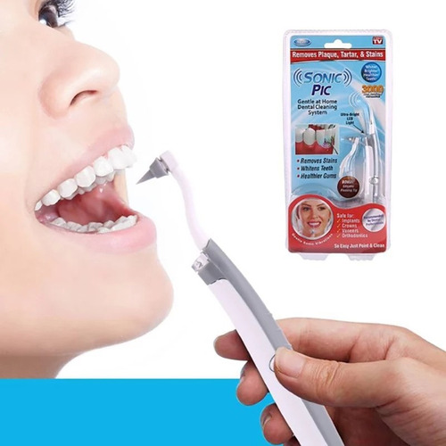 Limpiador Blanqueador Dental Dientes Sonic Pic Dental