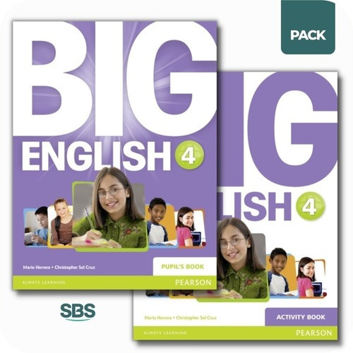 Big English 4 - Student's Book + Workbook Pack - (br) 2 Libr