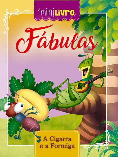 Fábulas - A cigarra e a formiga, de Cultural, Ciranda. Minilivro Editorial Ciranda Cultural Editora E Distribuidora Ltda. em português, 2017