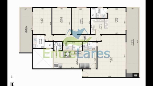 Imagem 14 de 14 de Jardim Guanabara, 4 Quartos Sendo 2 Suítes Master Com Closet, Varandas, 3 Vagas De Garagem, Prédio Com Piscina. Apartamentos Primeira Locação. - Ilco40009