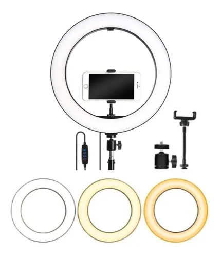 Aro luz led 30 cm hot sale