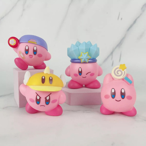 Kirby Star Set 8 Figuras Pixie Mirror Maze Capsule Doll