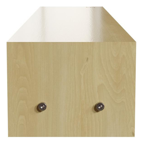 Suporte Monitor Elevado Elements Madeira Maciça Marfim 105cm