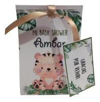 Comprar Souvenir Baby Shower Velitas De Noche Tigre X10 U