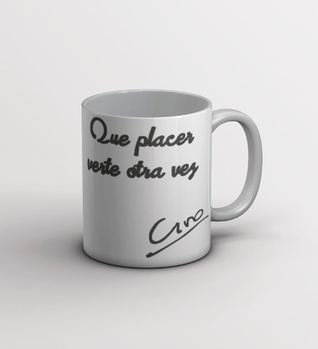 Taza Plastica  Ciro Y Los Persas/ Piojos Personalizada Nro2