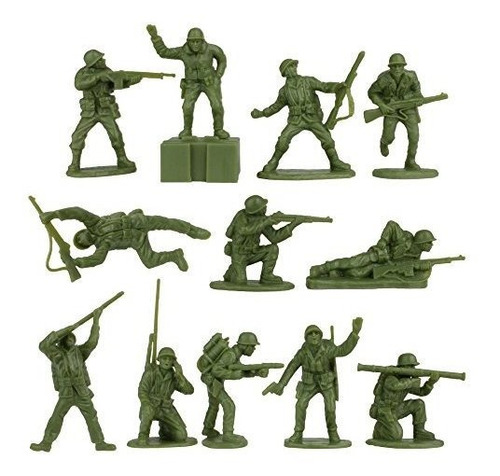 Bmc Ww2 Iwo Jima Plastic Army Hombres 32 Americanos Japonese
