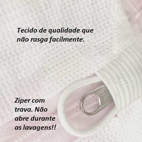 2 Sacos P/ Maquina De Lavar Roupa Intima E Calcinhas