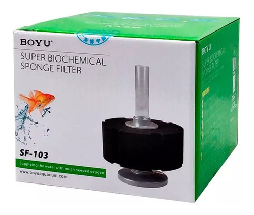 Filtro Interno De Esponja Boyu Sf103 Acuarios Boyu