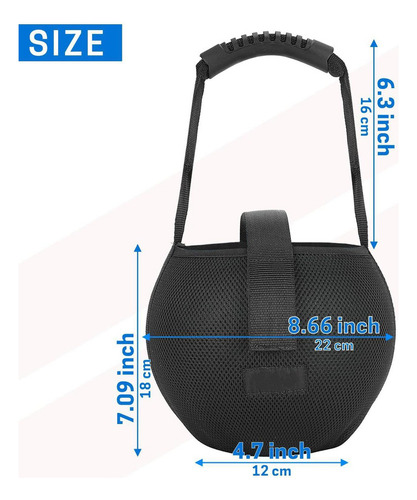 Bolsas De Bolos 1 Bola Bolsas De Bolos Robusto Soporte Para